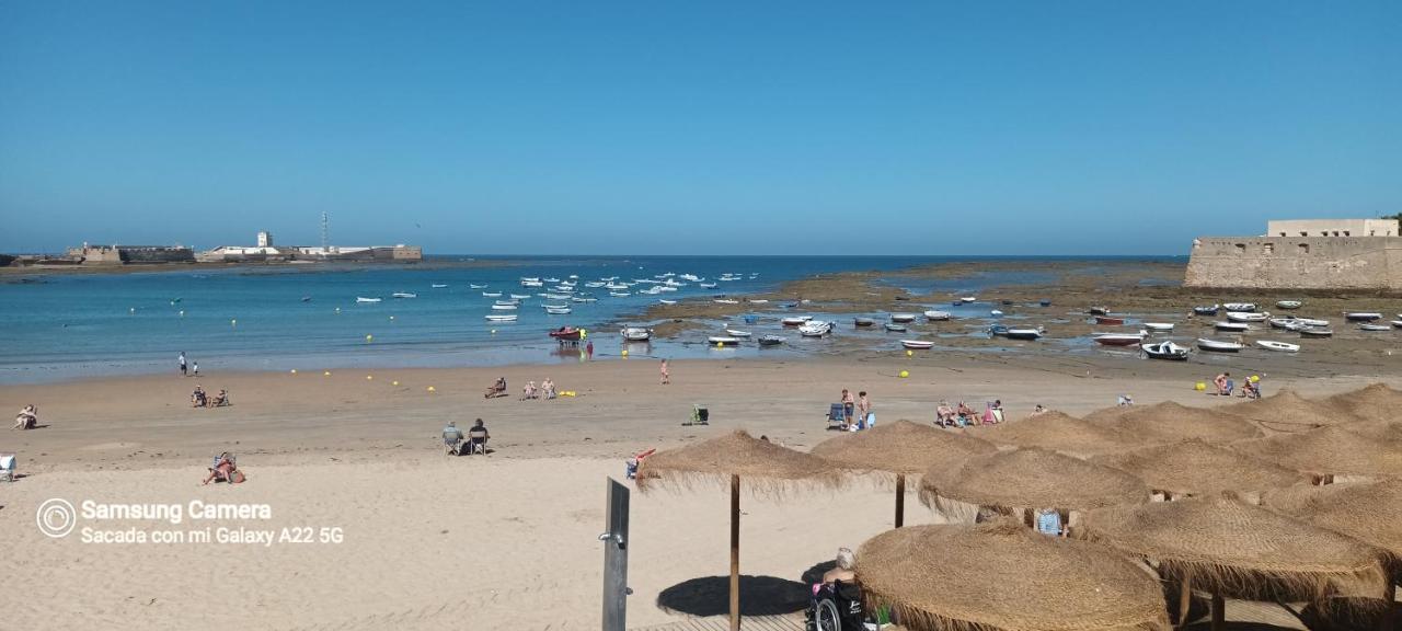 Apartamento Piso Playa La Caleta Cádiz Exterior foto